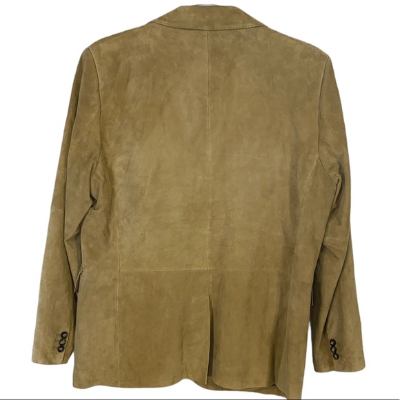 Banana Republic Suede Suit Coat. Size Size 44 Regular. - Picture 2 of 8